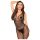 Penthouse Wild Catch - mono de red sin mangas (negro) - XL
