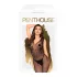 Penthouse - body de red sin mangas - negro - XL