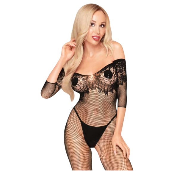 Penthouse High Profil - mono floral carmen (negro) - XL