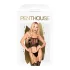 Penthouse - conjunto lencería sexy - encaje negro - XL