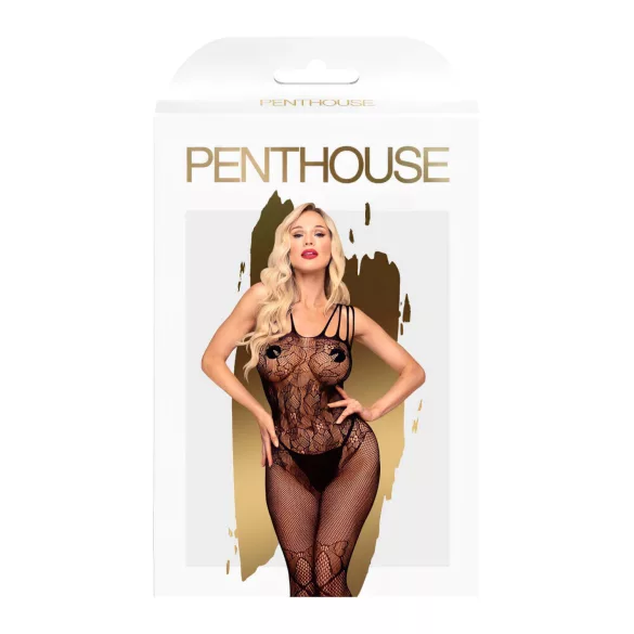 Penthouse Dirty Mind - mono de red abierto - negro