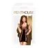 Penthouse Juicy Poison - minivestido ajustado con tirantes - negro - XL