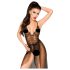 Penthouse Best Forplay - body de encaje con tul - negro - L/XL