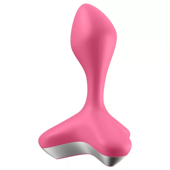 Satisfyer Game Changer - consolador anal vibrador recargable - silicona rosa