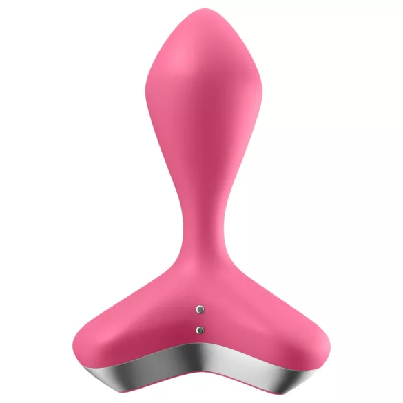 Satisfyer Game Changer - consolador anal vibrador recargable - silicona rosa
