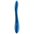 Satisfyer - vibrador para parejas flexible recargable - silicona azul