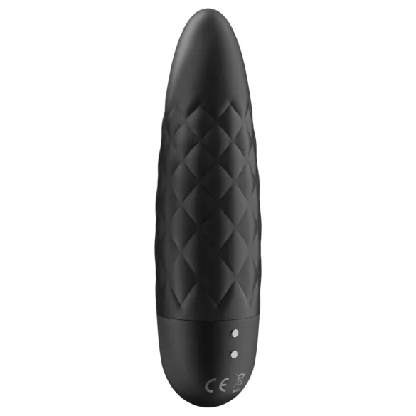 Satisfyer Ultra Power Bullet 5 - mini vibrador recargable impermeable negro