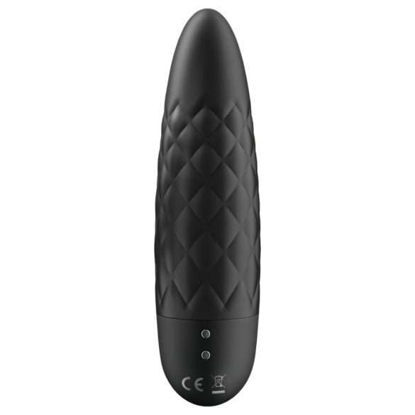 Satisfyer Ultra Power Bullet 5 - mini vibrador recargable impermeable negro