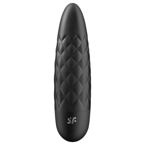 Satisfyer Ultra Power Bullet 5 - mini vibrador recargable impermeable negro