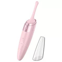   Satisfyer Twirling Delight - vibrador succionador de clítoris impermeable rosa