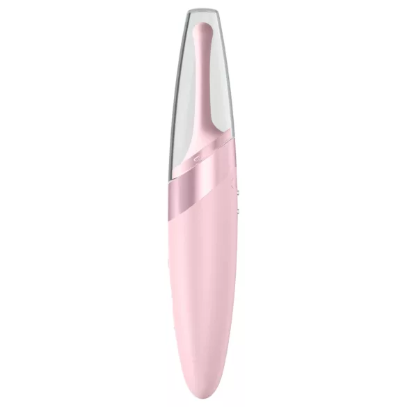 Satisfyer Twirling Delight - vibrador succionador de clítoris impermeable rosa