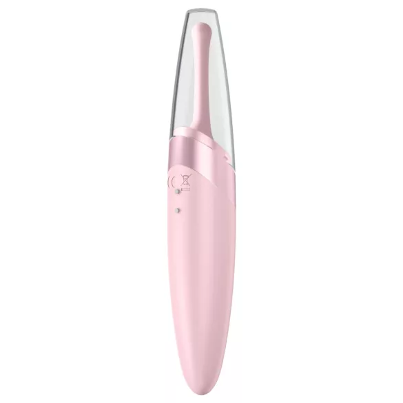 Satisfyer Twirling Delight - vibrador succionador de clítoris impermeable rosa