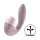 Satisfyer Supernova - estimulador succión y vibrador recargable 2 en 1 - rosa