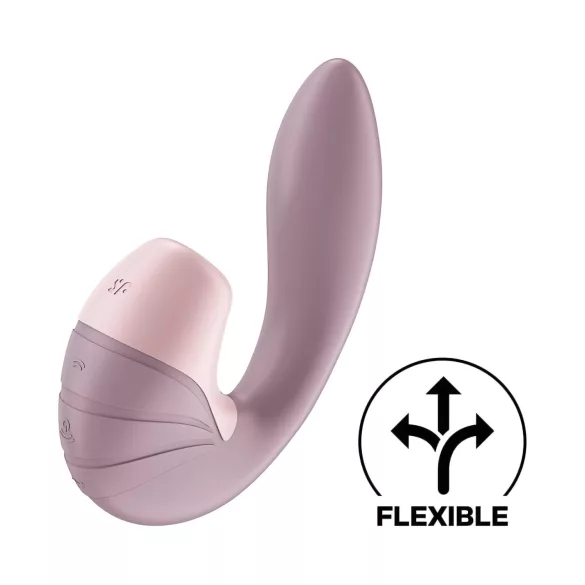 Satisfyer Supernova - estimulador succión y vibrador recargable 2 en 1 - rosa