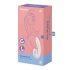 Satisfyer Supernova - Vibrador 2 en 1 recargable con ondas de aire (blanco)