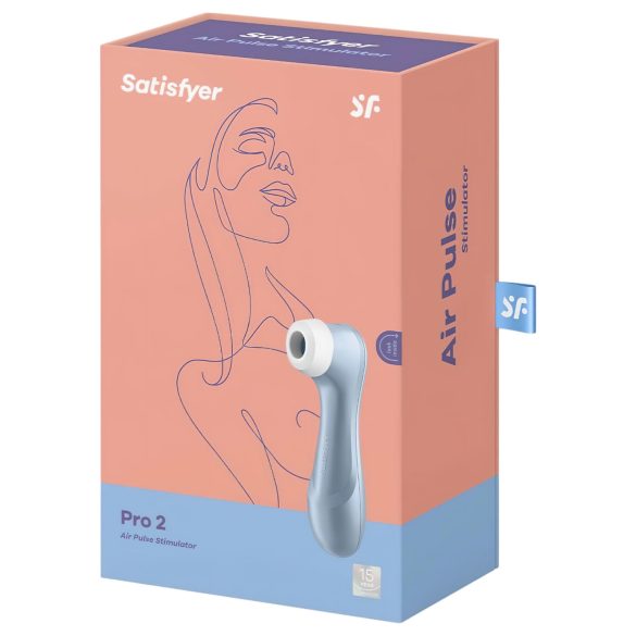 Satisfyer Pro 2 Gen2 - succionador de clítoris recargable - azul