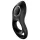 Satisfyer Legendary Duo - anillo vibrador para pene recargable - silicona negra