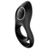 Satisfyer Legendary Duo - anillo vibrador para pene recargable - silicona negra