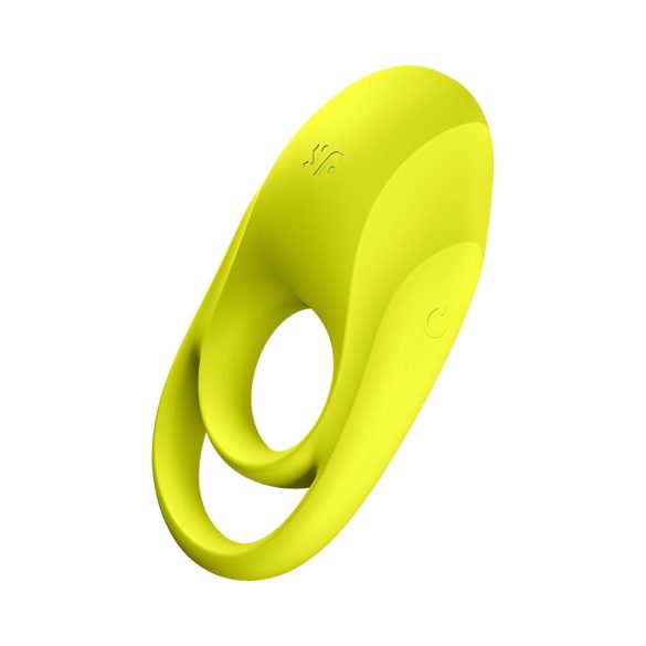 Satisfyer Espectacular - Anillo vibrador impermeable (amarillo)