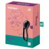 Satisfyer Majestic Duo - Anillo Vibrador Recargable e Impermeable (Negro)