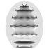 Satisfyer Egg Riffle - masturbador huevo masculino - silicona