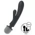Satisfyer Triple Lover - Vibrador masajeador punto G y clítoris - plata