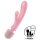 Satisfyer Triple Lover - Vibrador masajeador punto G y clítoris - silicona rosa