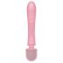 Satisfyer Triple Lover - Vibrador masajeador punto G y clítoris - silicona rosa