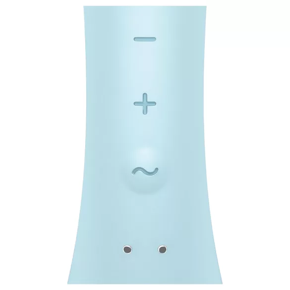Satisfyer Triple Oh - vibrador recargable con brazo para el clítoris (azul)