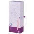 Satisfyer Triple Oh - vibrador rosa con brazo de clítoris recargable