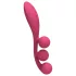 Satisfyer Tri Ball 1 - vibrador multifunción recargable - rojo