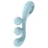 Satisfyer Tri Ball 2 - vibrador multifunción - silicona - menta