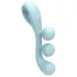 Satisfyer Tri Ball 2 - vibrador multifunción - silicona - menta