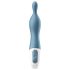 Satisfyer A-Mazing 1 - vibrador con batería para punto A (azul)