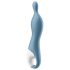 Satisfyer A-Mazing 1 - vibrador con batería para punto A (azul)