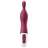 Satisfyer A-Mazing 1 - vibrador punto A recargable - silicona roja