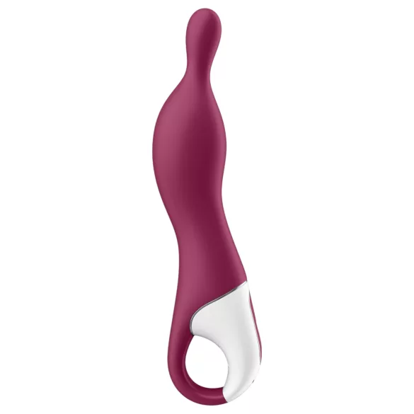 Satisfyer A-Mazing 1 - vibrador punto A recargable - silicona roja
