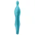 Satisfyer A-Mazing 2 - vibrador punto A recargable - silicona turquesa