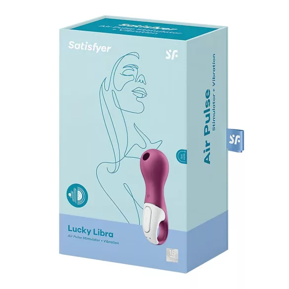 Satisfyer Lucky Libra - estimulador de clítoris por ondas de aire - lila