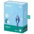 Satisfyer Bullseye - Anillo vibrador inteligente (azul)