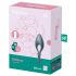 Satisfyer Bullseye - Anillo vibrador inteligente (gris)