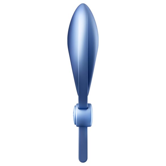 Satisfyer Sniper - anillo vibrador para pene recargable - silicona azul