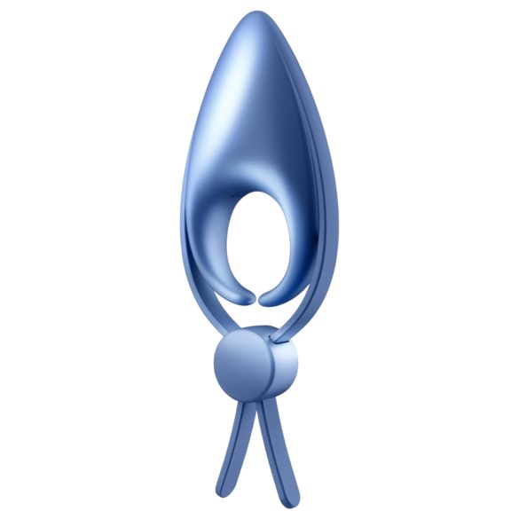 Satisfyer Sniper - anillo vibrador para pene recargable - silicona azul