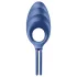 Satisfyer Swordsman - anillo vibrador recargable para pene - silicona azul