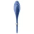 Satisfyer Duelist - anillo vibrador recargable para pene - silicona azul