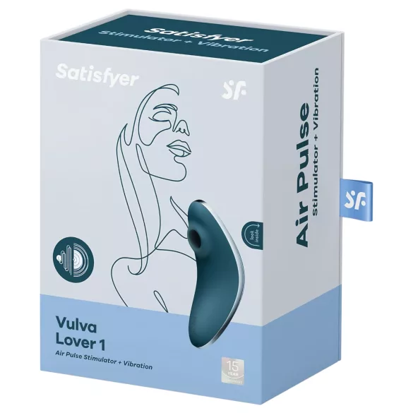 Satisfyer Vulva Lover 1 - succionador de clítoris recargable con ondas de aire