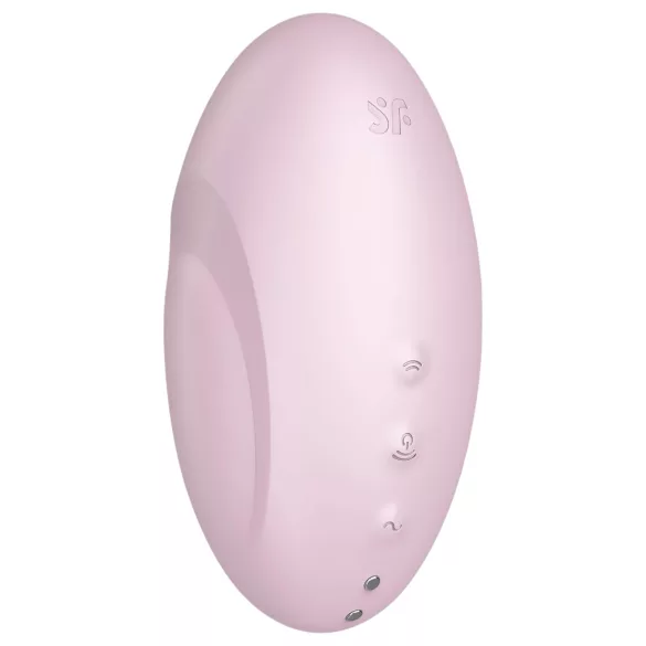Satisfyer Vulva Lover 3 - succionador clítoris recargable ondas aire - rosa