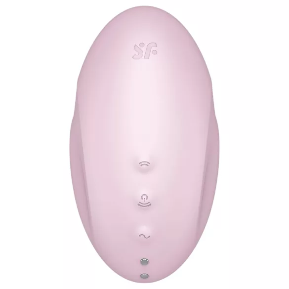 Satisfyer Vulva Lover 3 - succionador clítoris recargable ondas aire - rosa