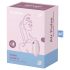 Satisfyer Vulva Lover 3 - Estimulador rosa con ondas de aire recargable