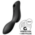 Satisfyer Curvy Trinity 2 - vibrador 2 en 1 de ondas de aire (negro)
